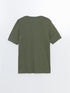 LC Waikiki V Neck Short Sleeve Combed Cotton Men's T-shirt